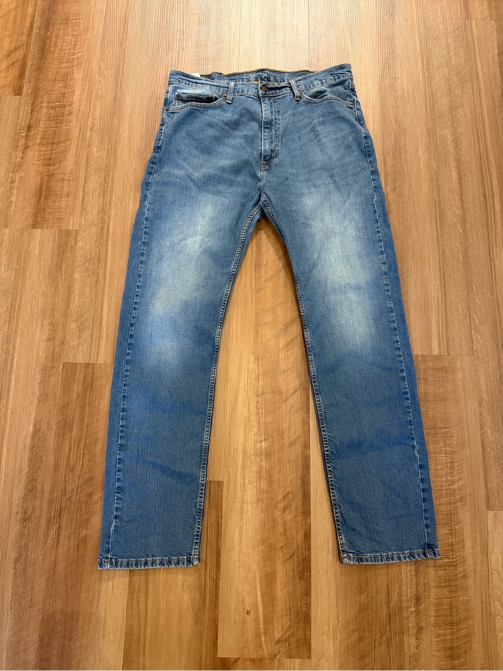 Levi Strauss & Co‎ Men's 505 33x34 Jeans Blue Regular Fit